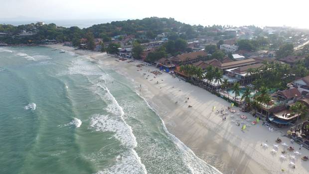 Playa Haad Rin desde otro ángulo Haad Rin
