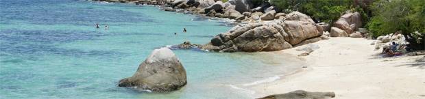 playa-de-koh-tao una playa en la isla de koh tao