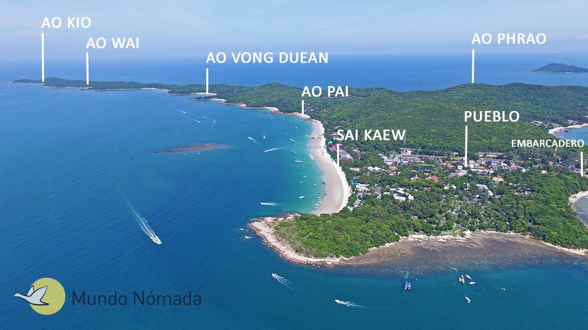 Mapa-de-Koh-Samed