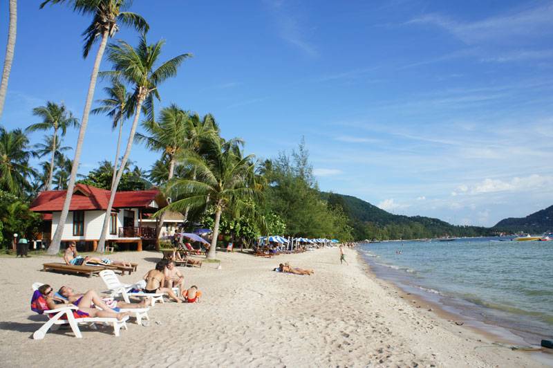 Sairee beach de Koh Tao