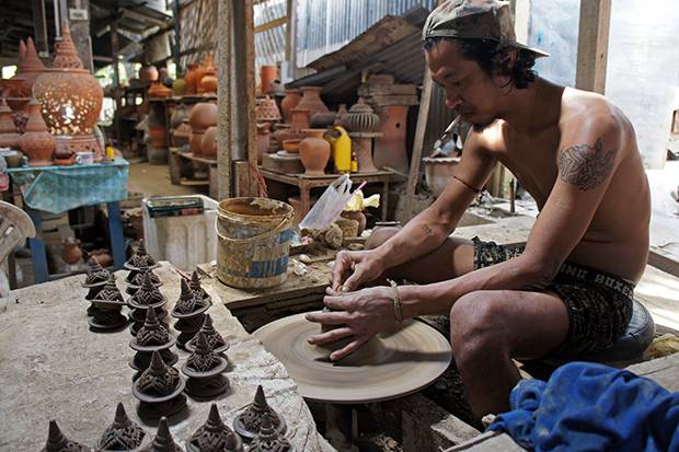 Cerámica en Koh Kred