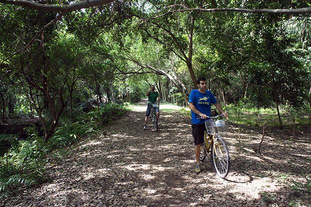 En bici por Bang Krachao