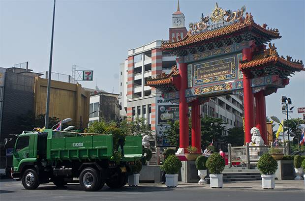 Puerta de Chinatown Bangkok