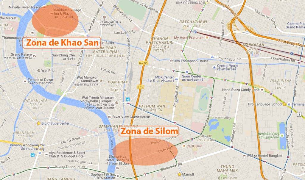 Mapa-de-Bangkok-zonas