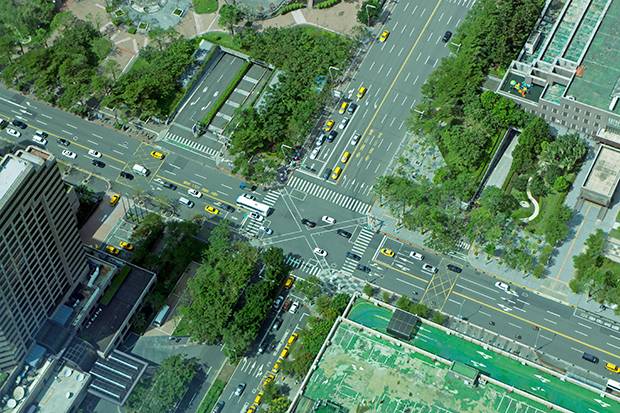 La-calle-desde-Taipei-101 La-calle-desde-Taipei-101