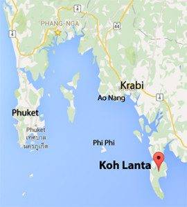 Mapa-ubicación-de-Koh-Lanta