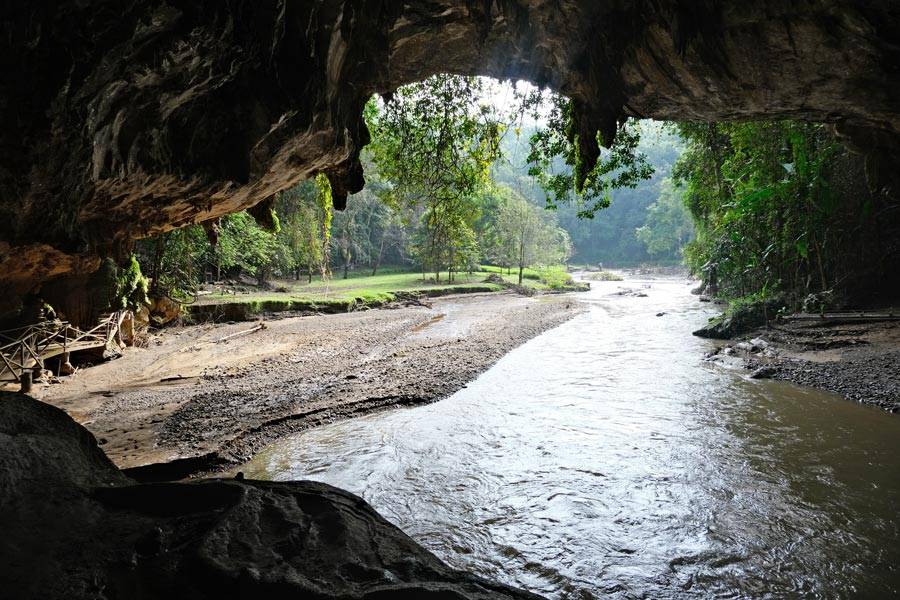 Tham nam Lod cueva Tham nam Lod