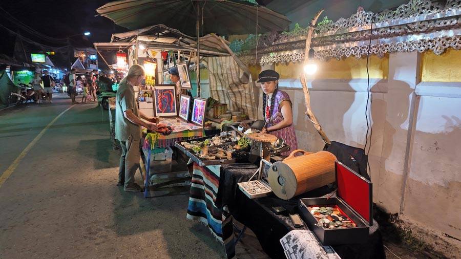 mercado hippie hippie en mercado de Pai