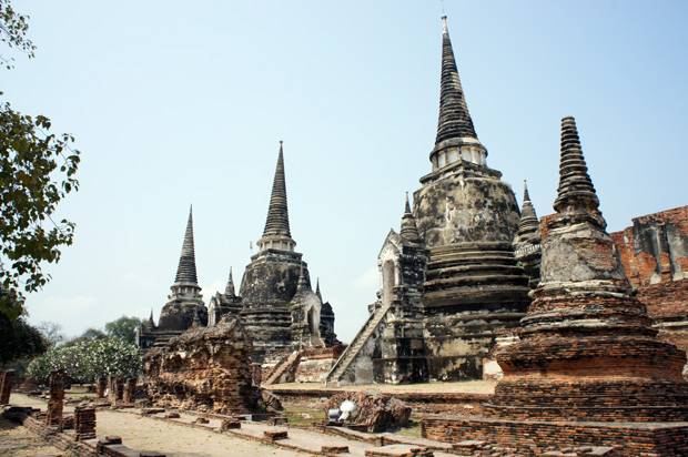 Ruinas de Ayutthaya