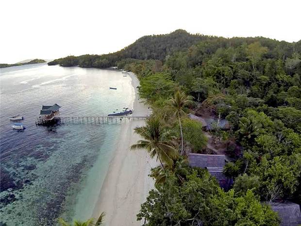 Playa de Raja Ampat