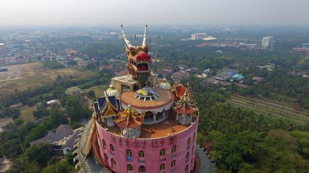 La Cara del Dragón desde cerca