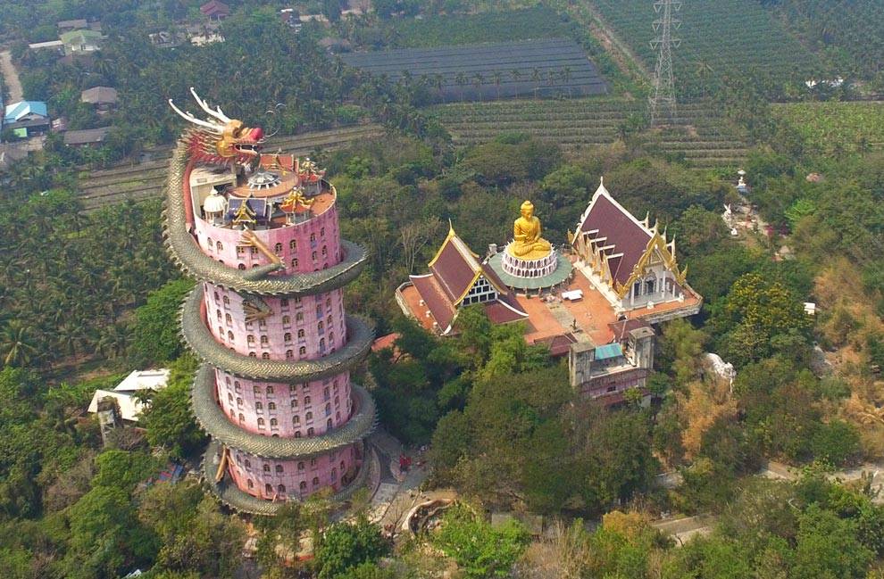 Wat Samphran o templo del Dragon en Tailandia Templo del Dragon de Tailandia