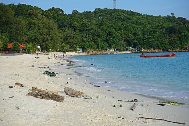 basura basura en koh Lipe