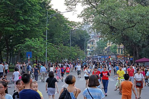 Lago de Hoan Kiem Hoan-Kiem-Lake
