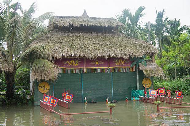 Show de marionetas Marionetas de Agua en Hanoi