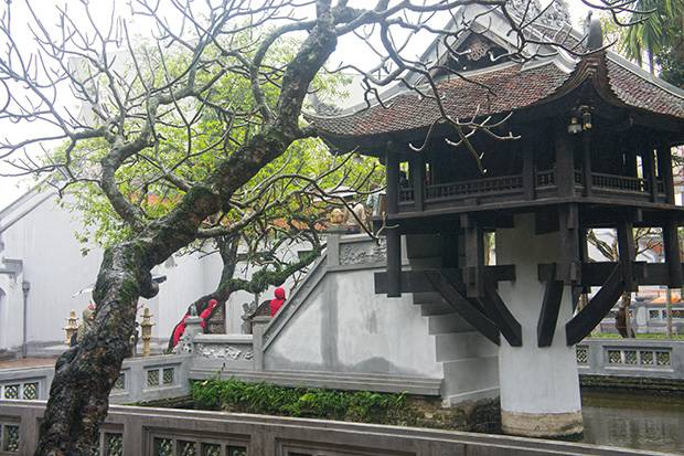 Pagoda-de-One-Pilar La Pagoda de One Pilar en Hanoi
