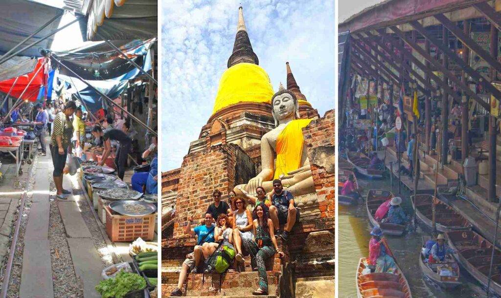 Tour a los Mercados y a las Ruinas de Ayutthaya