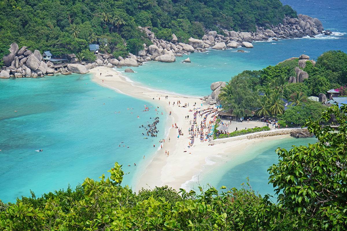 Koh Nang Yuan Playa Koh Nang Yuan en Koh Tao
