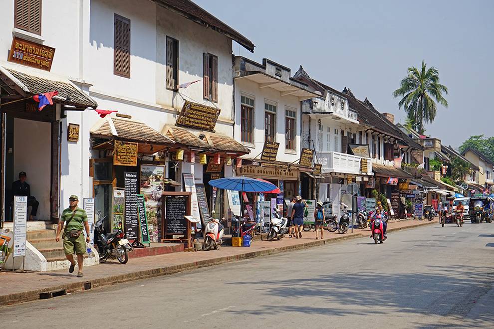 Calle-en-Luang-Prabang