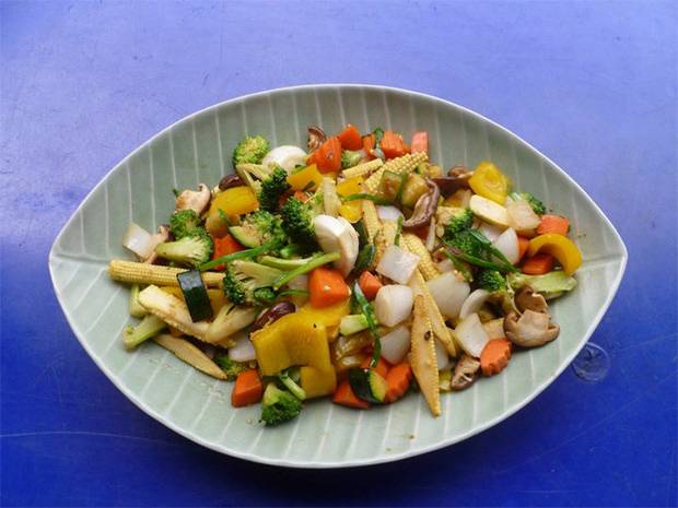 Restaurante favorito de Chiang mai Dash-comida