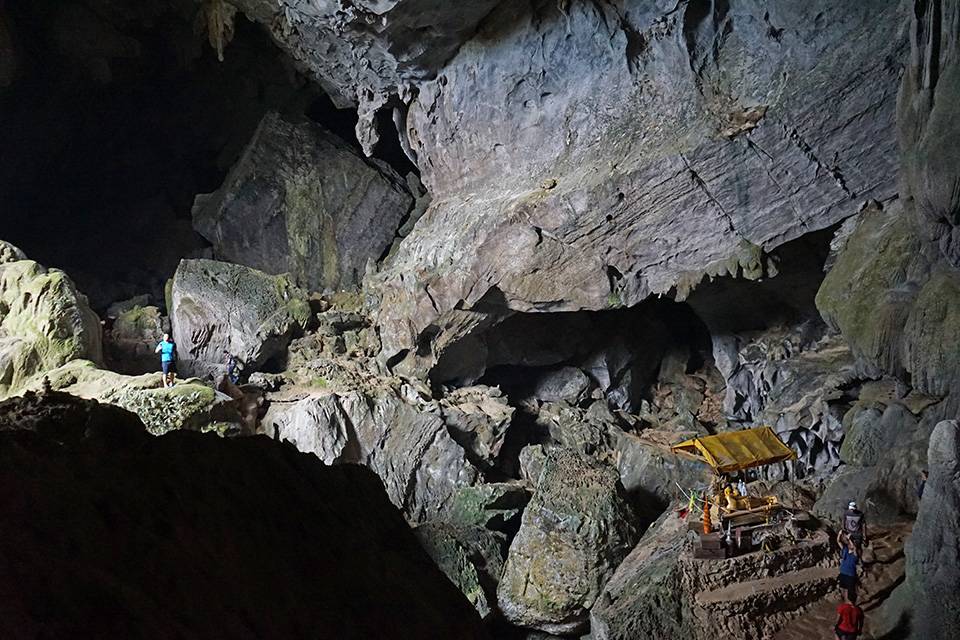 Cueva en Vang Vieng Cueva en Vang Vieng