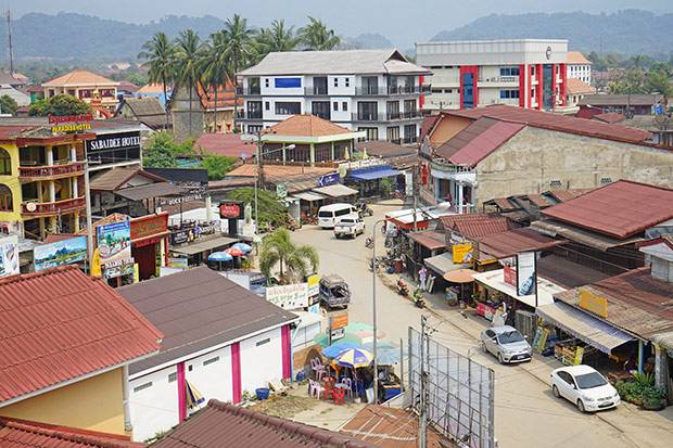 calle Pueblo de Vang Vieng