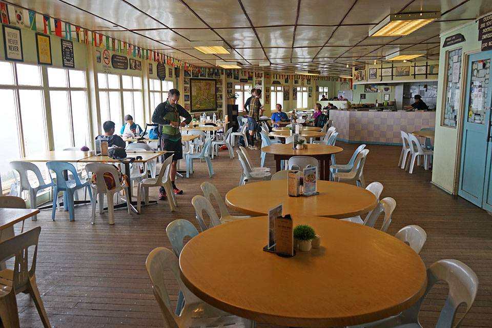 Comedor del refugio Comedor del refugio