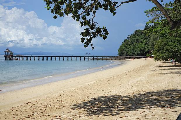 La playa de Loh Pared Bay
