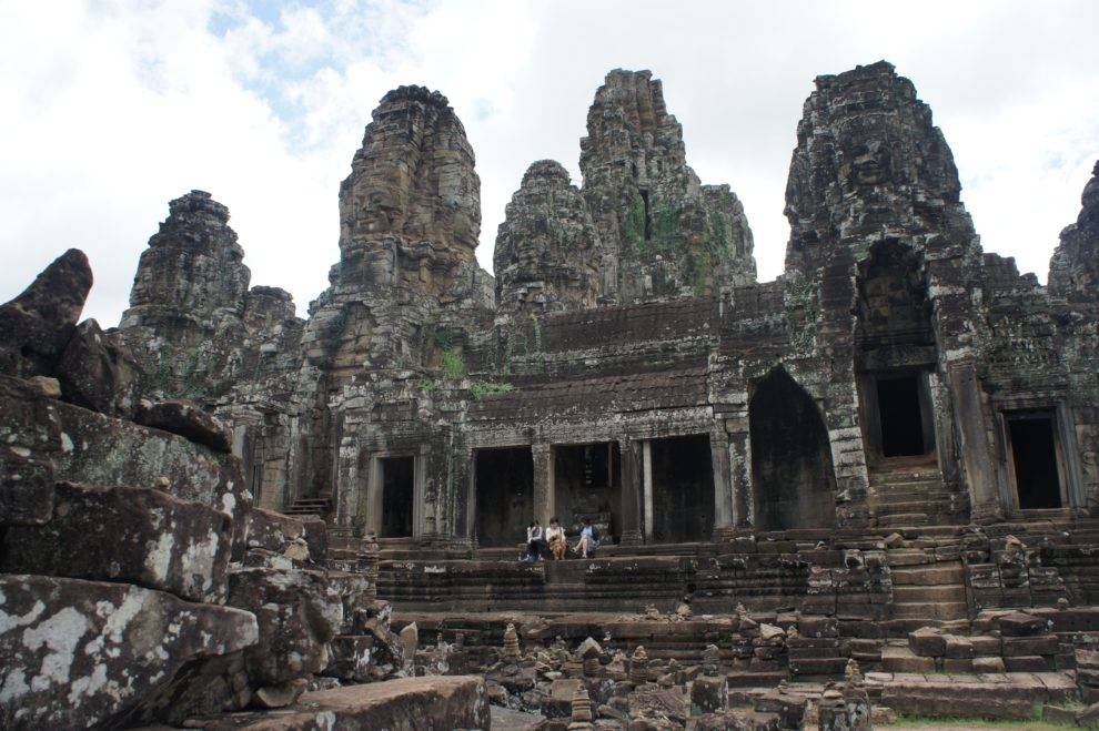 Imagen de un templo de Angkor templo de Angkor Wat