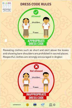 Normas de etiqueta en Angkor