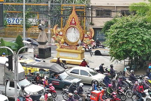 Comportamiento hacia el Rey de Tailandia