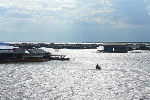 Lago Tonle Sap, el más grande del Sudeste