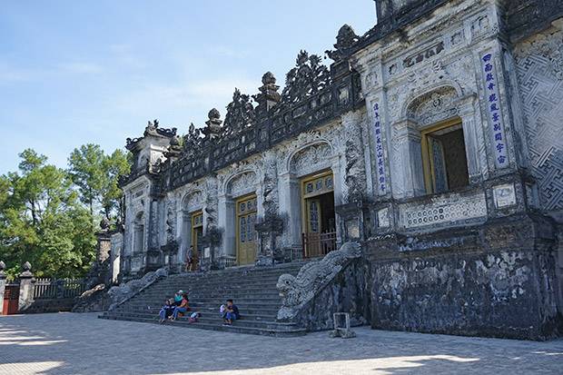 Tumba del emperador Khai-Dinh