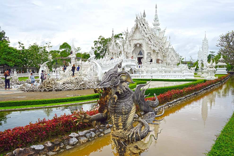 Templo blanco de Chiang rai Templo Blanco de Tailandia