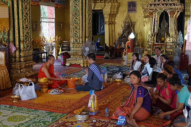 Templo budista laosiano