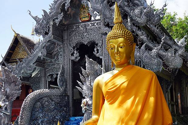 Templo de Plata de Chiang Mai Templo de Plata en el norte de Tailandia