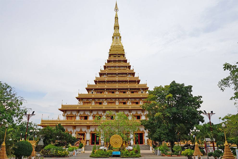 El templo Wat Nong Wang de Khon kaen