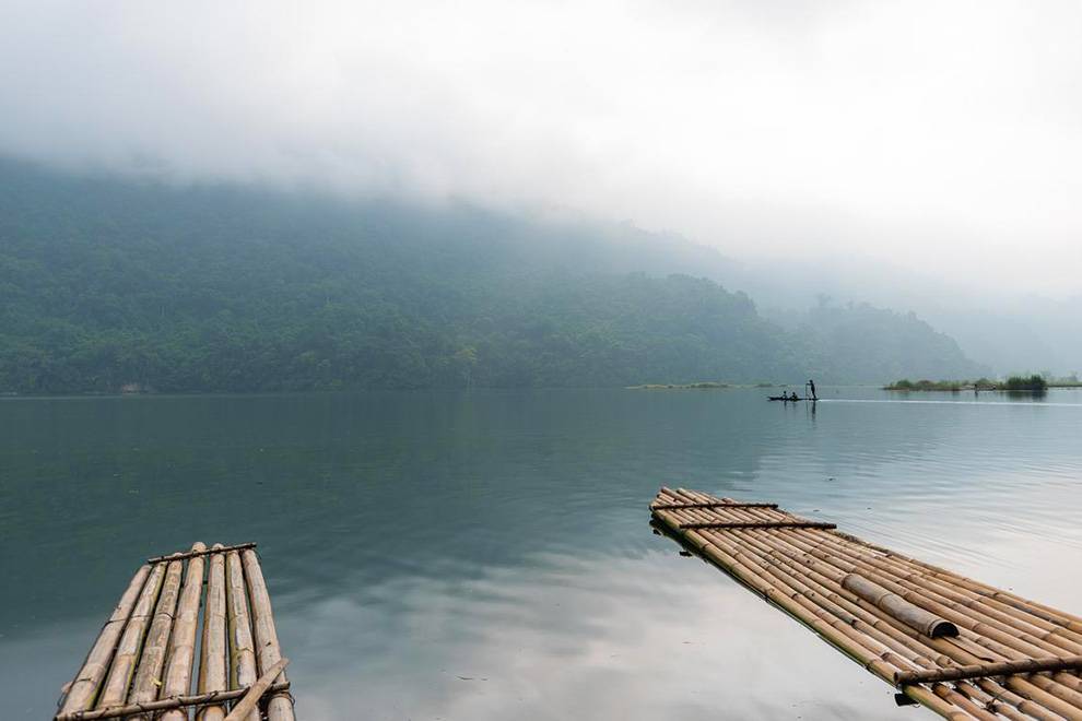 Uno de los muchos parques nacionales Parque Nacional de Ba Be