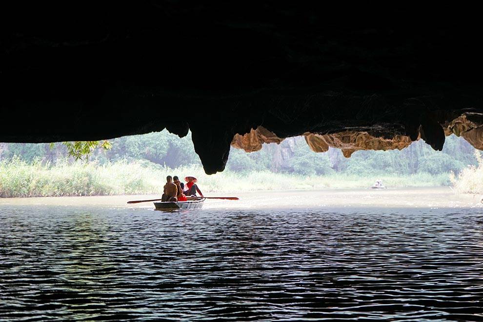 Las cuevas de Tam Coc son muy famosas en Vietnam Las cuevas de Tam Coc en Vietnam