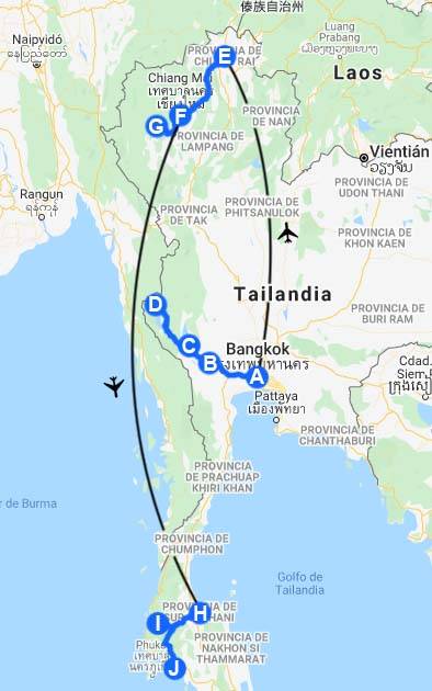 Tailandia en 20 días