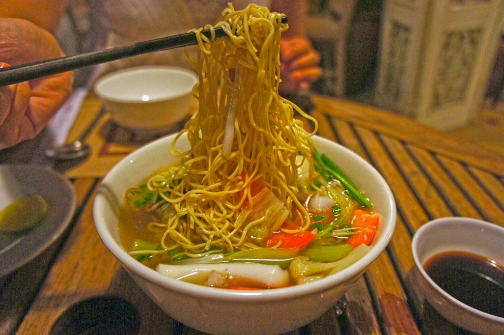 Plato de fideos vietnamitas Comida Vietnamita