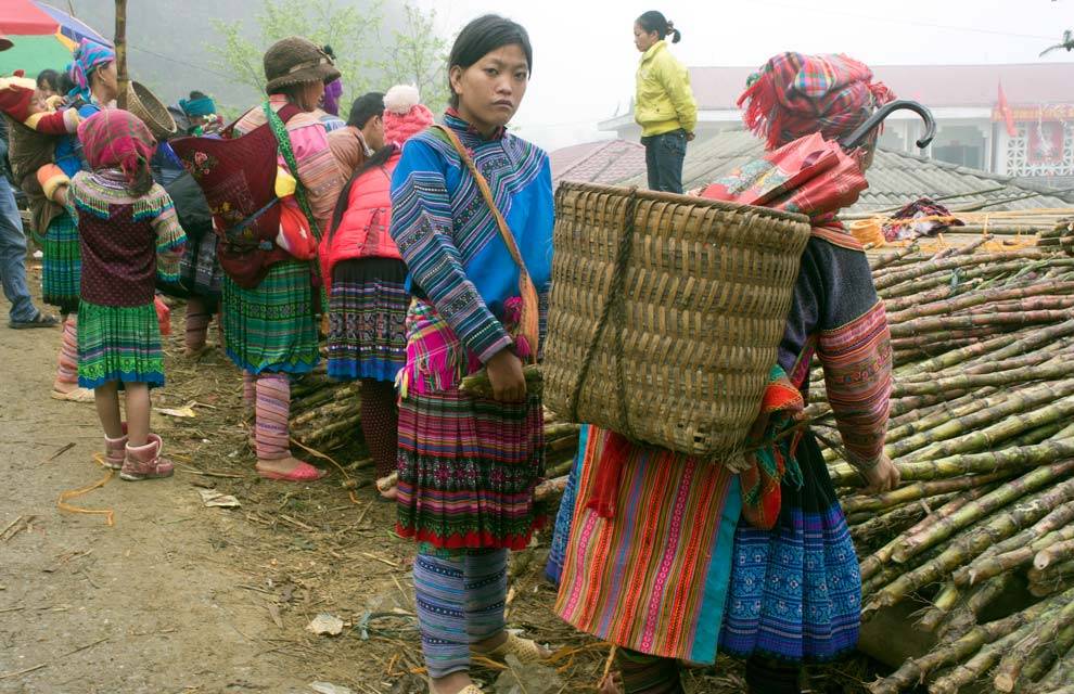 Etnias en las montañas de Sapa de Vietnam Etnias de Vietnam