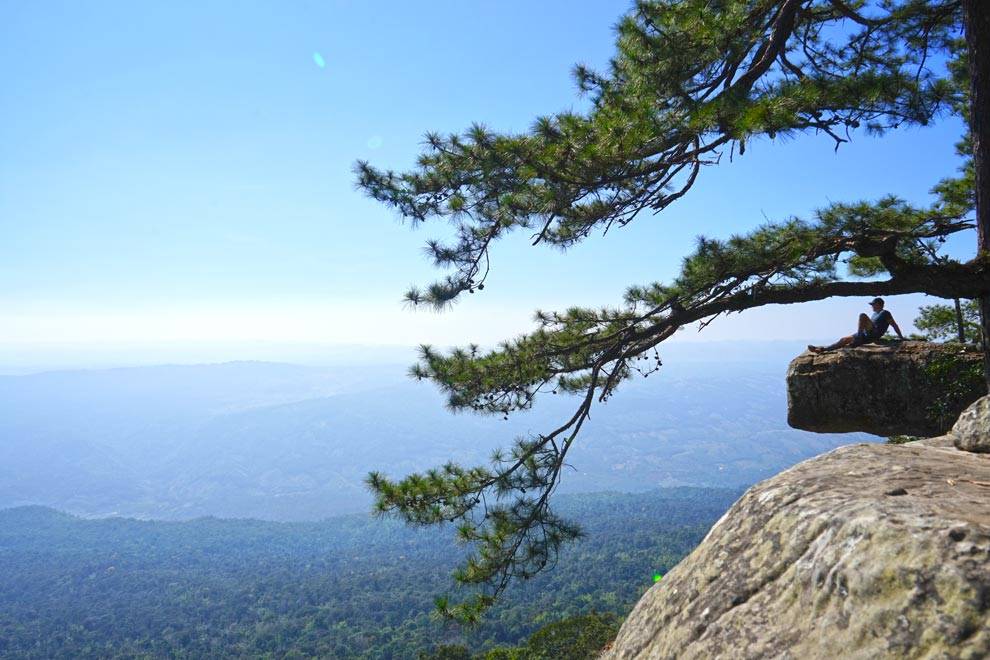 Foto desde el acantilado de Lom Sak Foto Phu Kradueng