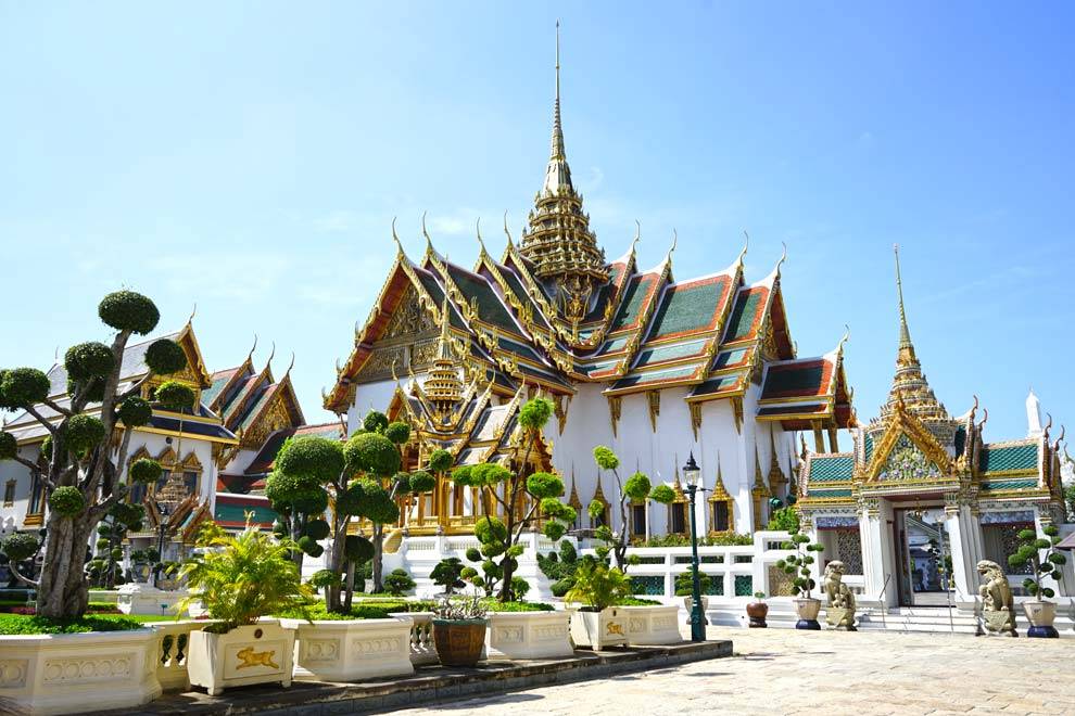Detalles del Dusit Maha Prasat Dusit Maha Prasat