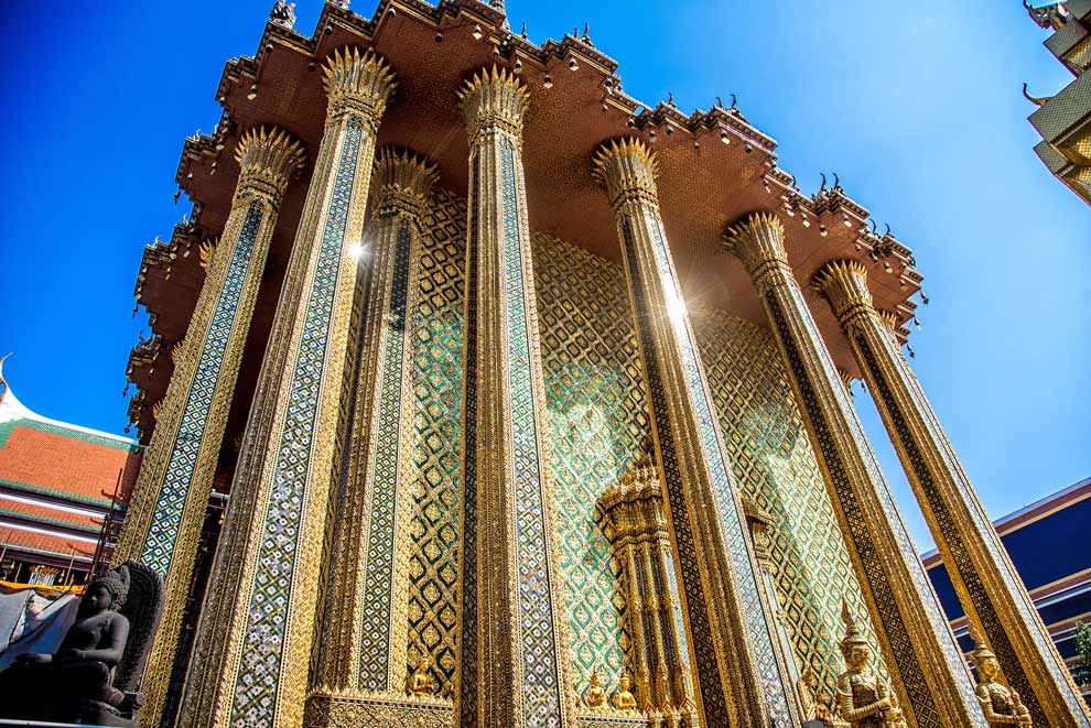 Partes del Gran Palacio de Bangkok Partes del Gran Palacio