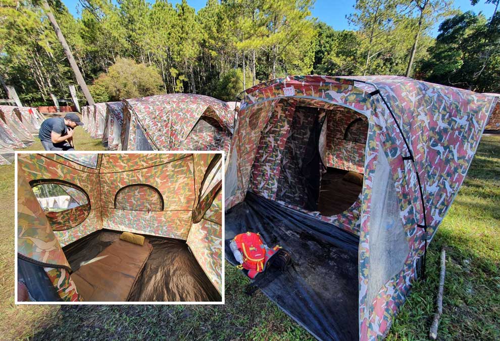 Tiendas Phu Kradueng que pueden alquilarse Tiendas Phu Kradueng