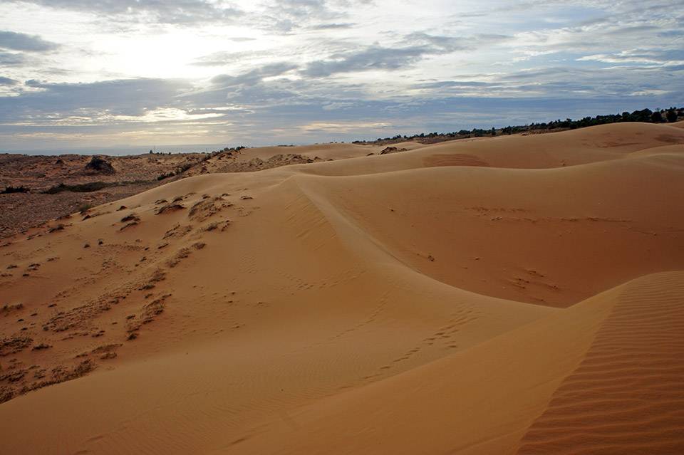 Las Dunas de Mui Ne son lo más famoso del pueblo Dunas de Mui Ne