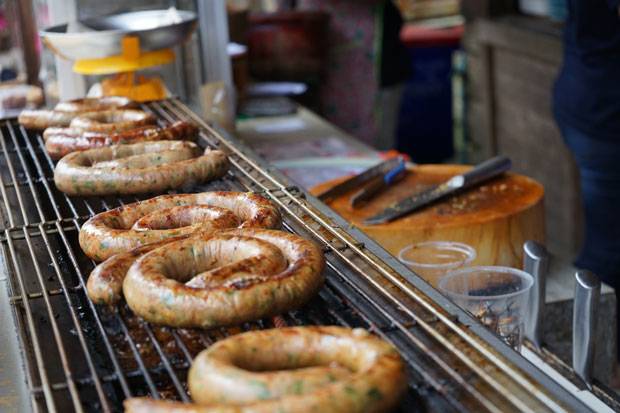 Salsichas del norte de Tailandia Salsichas norteñas