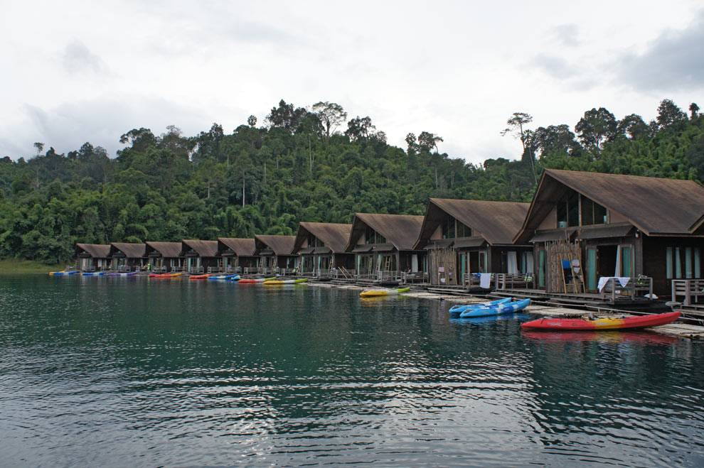 Bungalows del 500 Rai Resort del lago de Khao Sok Khao Sok