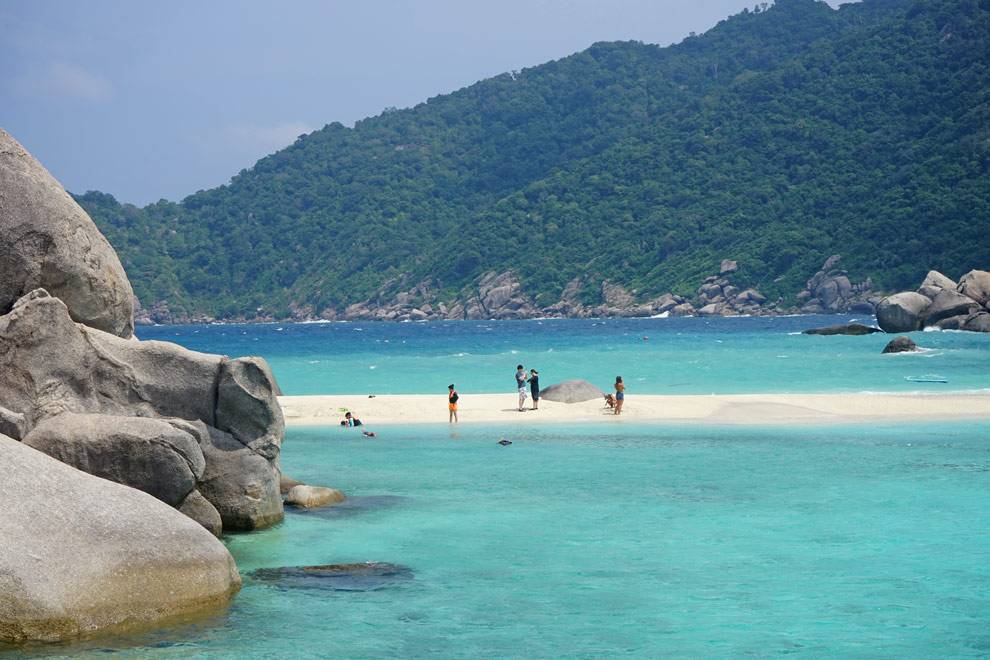 Koh Nang yuan es un islote de Koh Tao muy recomendable para ver en Tailandia Koh Nang Yuan